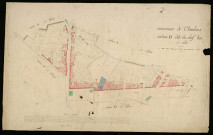 Plan du cadastre napoléonien - Chaulnes : Chef-lieu (Le), D2
