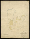 Plan du cadastre napoléonien - Aveluy : tableau d'assemblage