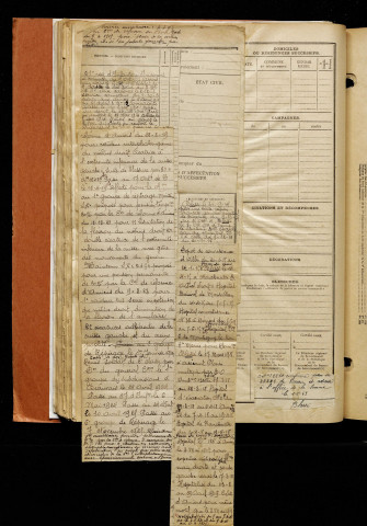 Paris, Abel Octave, né le 11 novembre 1892 à Amiens (Somme), classe 1912, matricule n° 1077, Bureau de recrutement d'Amiens