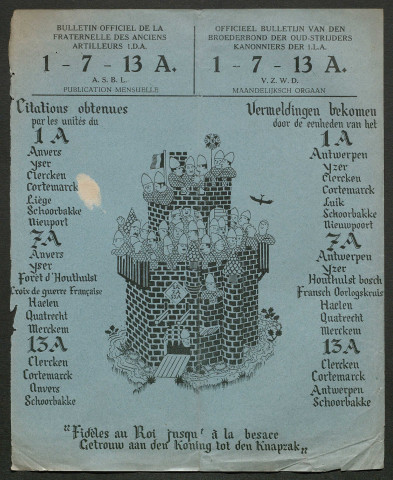 Témoignage de De Leuze (?) (Commandant) et correspondance avec Jacques Péricard