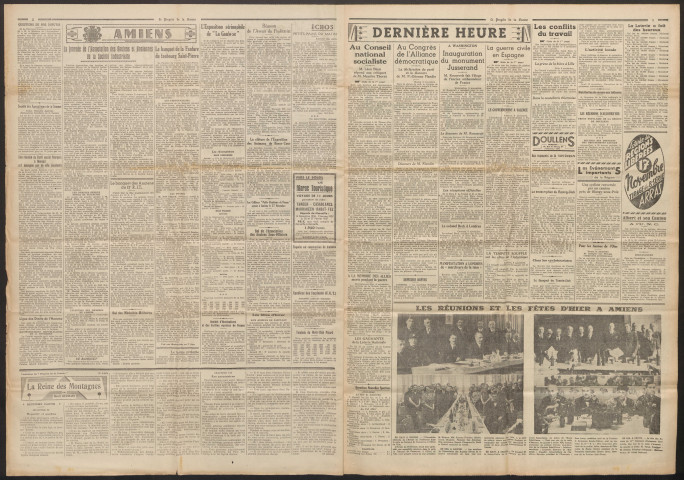 Le Progrès de la Somme, numéro 20879, 9 novembre 1936