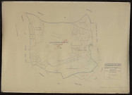 Plan du cadastre rénové - Vauchelles-lès-Domart : section B2