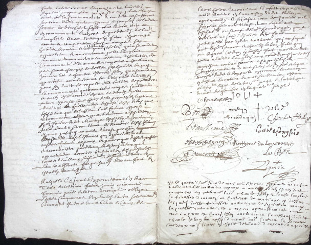 Etude de Me Antoine Limeu à Amiens (étude n°6). Minutes de l'année 1669