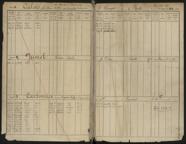 Répertoire des formalités hypothécaires, du 09/11/1875 au 21/01/1876, volume 376 (Conservation des hypothèques d'Amiens)