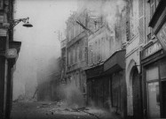 Guerre 1939-1945. La rue Saint-Martin-aux-Waides incendiée