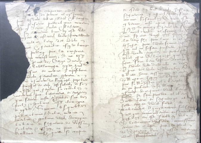 Etude de Me Martin Miraulmont à Amiens (étude n°21). Minutes de l'année 1595