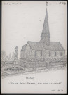 Massy (Seine-Maritime) : église Saint-Pierre, mur nord et chevêt - (Reproduction interdite sans autorisation - © Claude Piette)