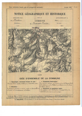 Beauvoir-Rivière (Pas-de-Calais) : notice historique et géographique sur la commune