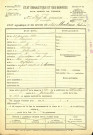 Mortreux, Adrien, né le 25 janvier 1891 à Amiens (Somme), classe 1911, matricule n° 1123, Bureau de recrutement d'Abbeville