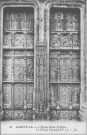 L'église Saint-Wulfran - Le grand portail (XVe s.)