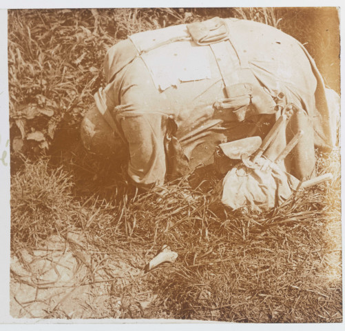 Aisne, cadavre camouflé