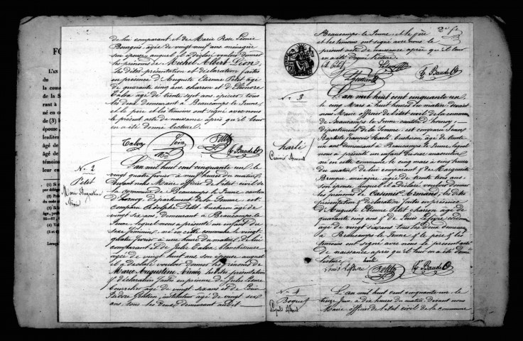 Beaucamps-le-Jeune : naissances, mariages, décès