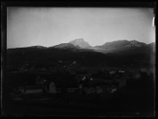Chambéry, vue prise montagne coté de la rue de Boigne - juillet 1902