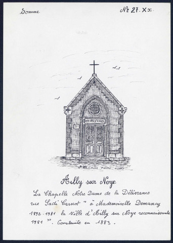 Ailly-sur-Noye : chapelle Notre-Dame de la délivrance - (Reproduction interdite sans autorisation - © Claude Piette)