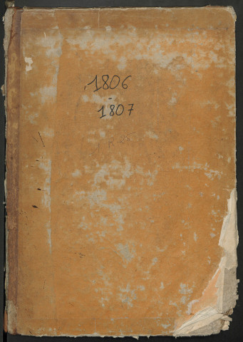 Table alphabétique (ensemble du département) de la période 1806-1807