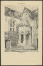 Porche de maison. Beauvais en 1881