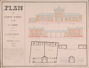 Plan des maisons d'école et de mairie