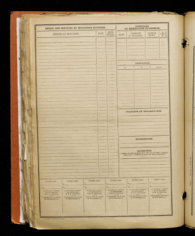 Waquet, Clotaire Raymond René, né le 28 avril 1897 à Quesnoy-sur-Airaines (Somme), classe 1917, matricule n° 158, Bureau de recrutement d'Amiens