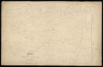Plan du cadastre napoléonien - Epehy : Vallée des Moulins (La), D