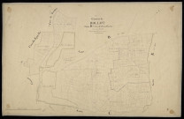 Plan du cadastre napoléonien - Rollot : Chemin Charrois (Le), D2