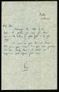 MUTTRA, 23 Dec. 45 : lettre de Raymond Goldwater à son frère Stan