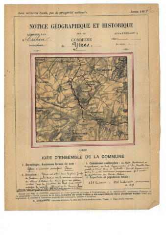 Ytres (Pas-de-Calais) : notice historique et géographique sur la commune