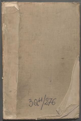 Table des successions et absences du bureau de Hallencourt