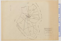 Plan du cadastre rénové - Quesnoy-sur-Airaines : tableau d'assemblage (TA)