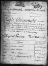 Lamotte-Warfusée (Lamotte-en-Santerre) : tables décennales (naissances, mariages, décès)