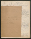 Témoignage de Doyen, Louis (Sergent) et correspondance avec Jacques Péricard