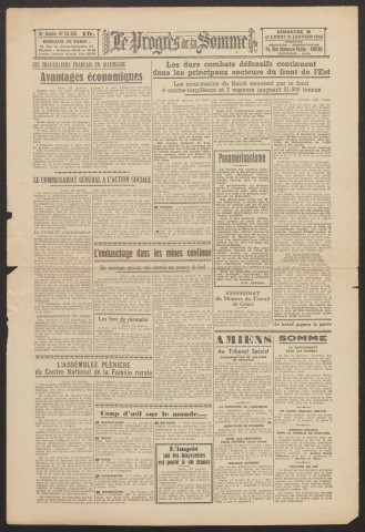 Le Progrès de la Somme, numéro 23188, 30 - 31 janvier 1944