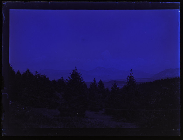 Vue prise au Mont-Revard - juillet 1902