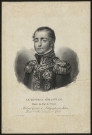 Le général Sébastiani, député du département de l'Aisne. Peint par Gérard et lithographié par Julien, d'après le tableau communiqué par le général