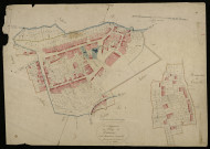 Plan du cadastre napoléonien - Demuin : Village (Le) ; Hameau de Courcelles (Le), partie de la section C développée