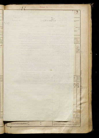 Brasseur, Raphael Edmond Albert, né le 08 août 1893 à Fricourt (Somme), classe 1913, matricule n° 463, Bureau de recrutement de Péronne