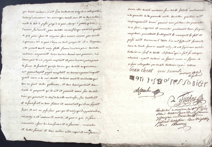 Etude de Me Jean Tubert à Amiens (étude n°11). Minutes de l'année 1762