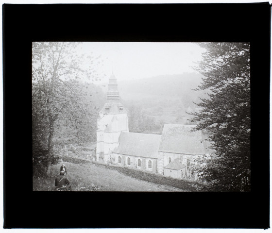Eglise d'Argnières (Somme) - septembre 1931