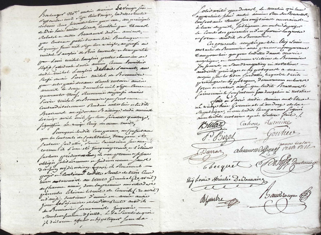 Etude de Me Nicolas Beaudelocque à Amiens (étude n°16). Minutes de l'année 1804