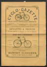 Cyclo-Gazette. Organe sportif hebdomadaire indépendant, numéro 3