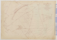 Plan du cadastre rénové - Becquigny : section Y