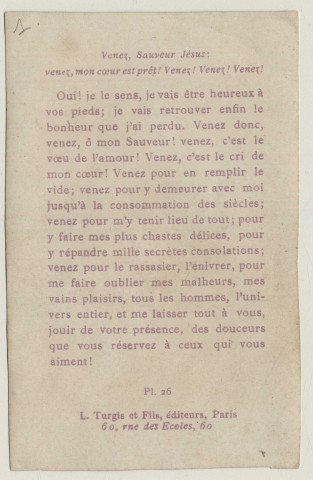 Gloria in excelsis Deo. Prière du soir d'un enfant avec son ange gardien