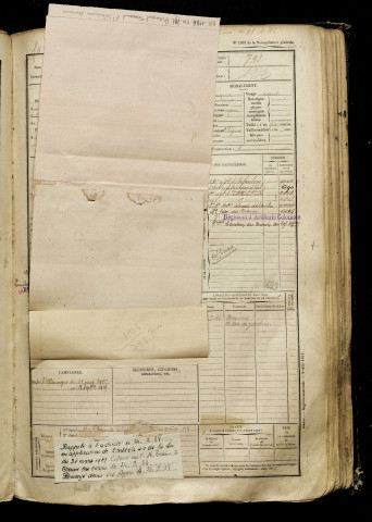 Crémont, Jean Fernand, né le 17 février 1896 à Amiens (Somme), classe 1916, matricule n° 791, Bureau de recrutement d'Amiens