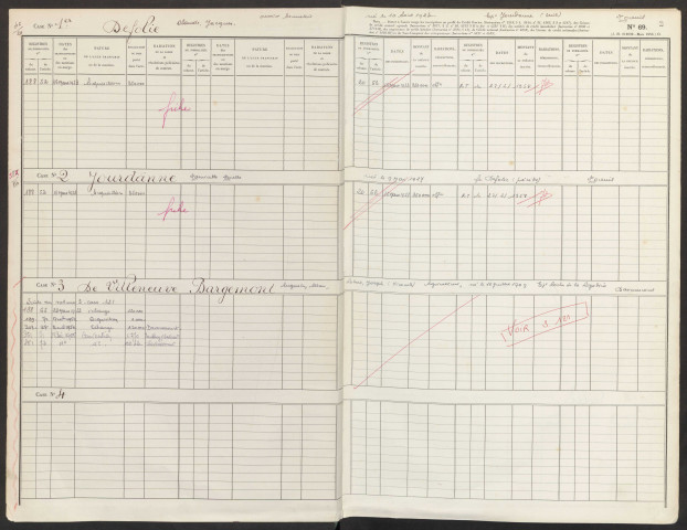 Répertoire des formalités hypothécaires, du 16/03/1953 au 24/09/1953, registre n° 034 (Conservation des hypothèques de Montdidier)
