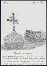 Bussus-Bussuel : deux concessions dans le cimetière - (Reproduction interdite sans autorisation - © Claude Piette)