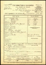 Messin, Jules Elysée, né le 22 octobre 1881 à Fontenay-sous-Bois (Val-de-Marne), classe 1901, matricule n° 4259, Bureau de recrutement de la Seine