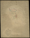 Plan du cadastre napoléonien - Fransures : tableau d'assemblage