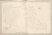Plan du cadastre napoléonien - Atlas cantonal - Lihons : Rousseville, F