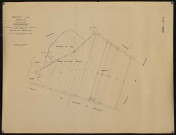 Plan du cadastre rénové - Beaumetz : section ZC