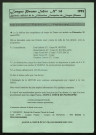 Longue Paume Infos (numéro 14), bulletin officiel de la Fédération Française de Longue Paume