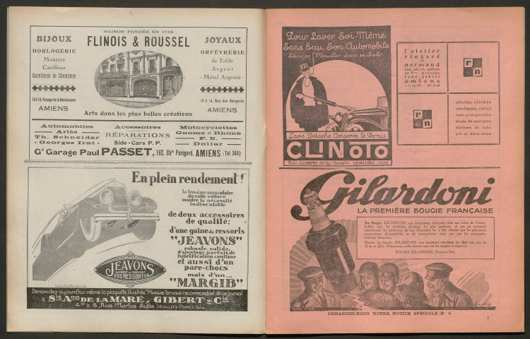 L'Automobile au Pays Picard. Revue mensuelle de l'Automobile-Club de Picardie et de l'Aisne, 204, septembre 1928